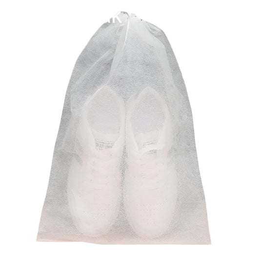 50 Pcs Thickened Non Woven Shoe Storage Bag Portable & Sunscreen - 50Pcs /Pack 32X48Cm Large