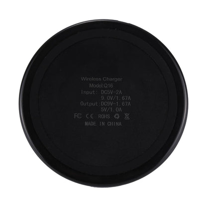 Universal Qi Fast Wireless Charger Dc 9V / 1.67A & 5V / 1A