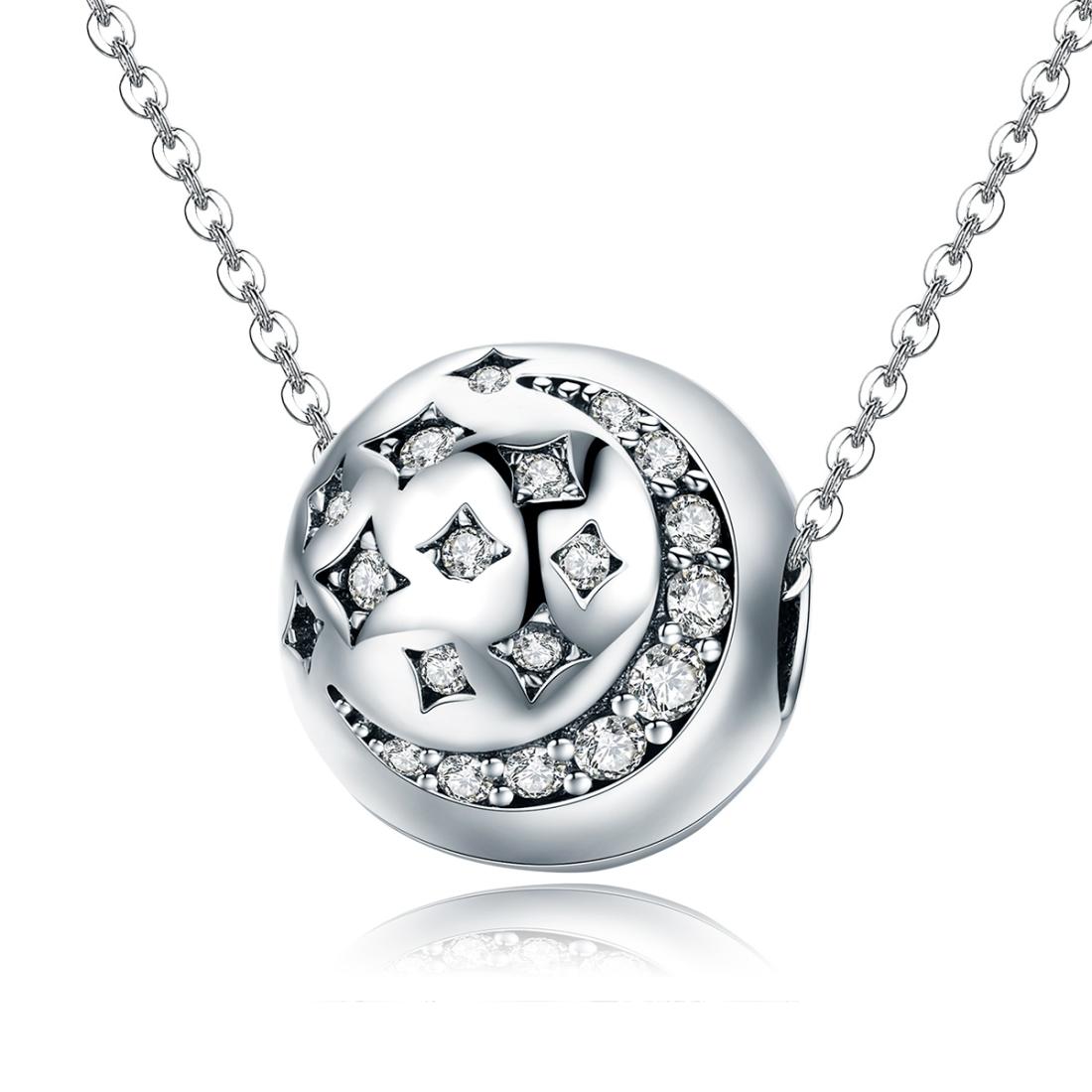 925 Sterling Silver Exquisite Star Diamond Beads For Diy Bracelets & Necklaces