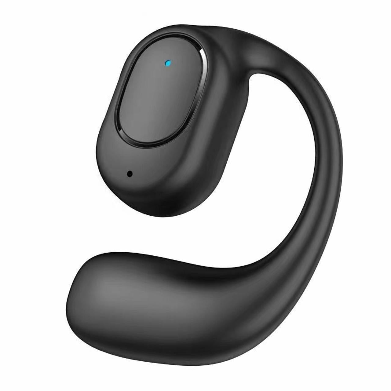 Wireless Bluetooth 5.2 Earphones with Noise Reduction Ear-mounted Design - White Bag With Accessories