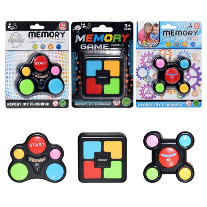 Memory Training Game Machine For Kids - Portable Handle