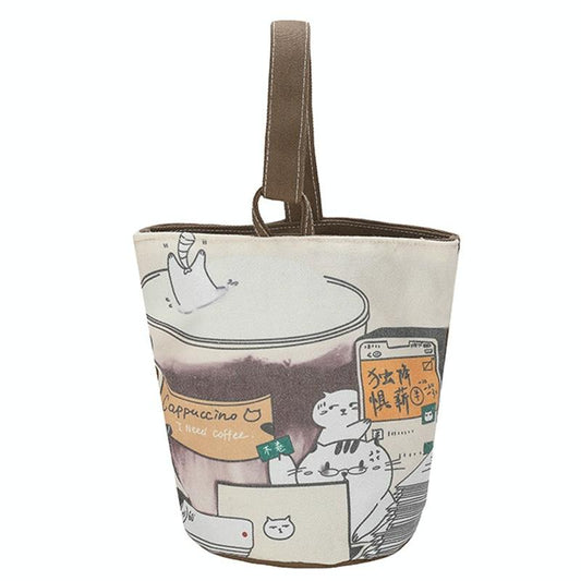 Cartoon Style Handbag - Cute Portable Outdoor - Salary