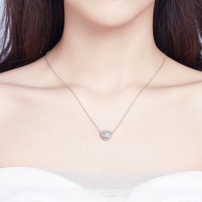 925 Sterling Silver Love Heart Beaded Bracelet Charms