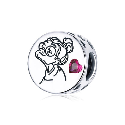 925 Sterling Silver Floral Beaded Diy Jewelry Set