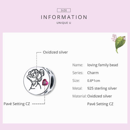 925 Sterling Silver Floral Beaded Diy Jewelry Set