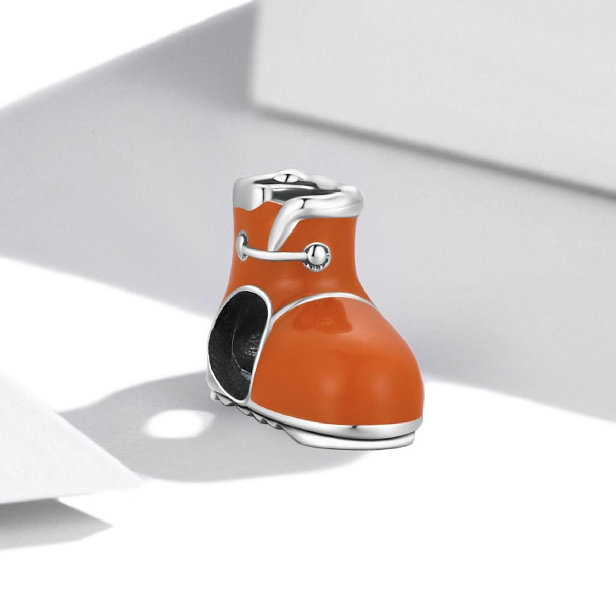 925 Sterling Silver Small Cotton Boots Beads For Diy Bracelets & Necklaces