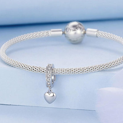 Gold & Heart Buckle Bead Parts