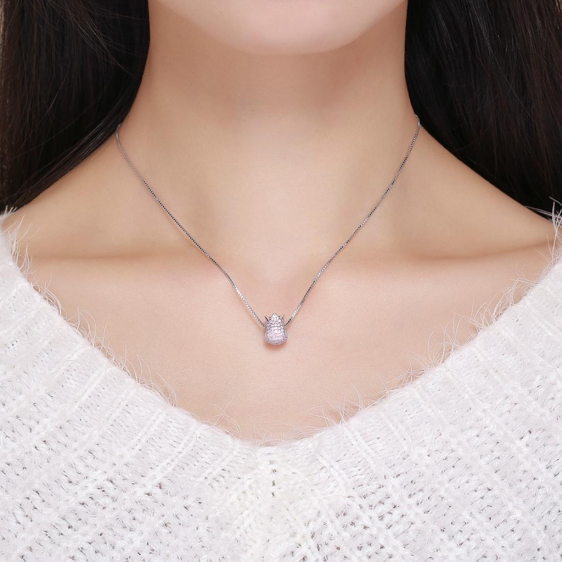 925 Sterling Silver Tulip Bead Bracelet Charm