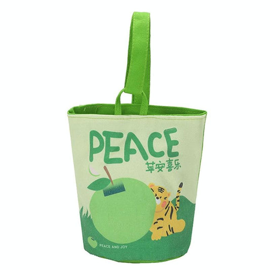 Cartoon Style Handbag - Cute Portable Outdoor - Peace
