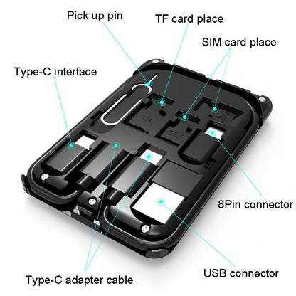 15W Wireless Charger With Data Cable Organizer And Folding Stand
