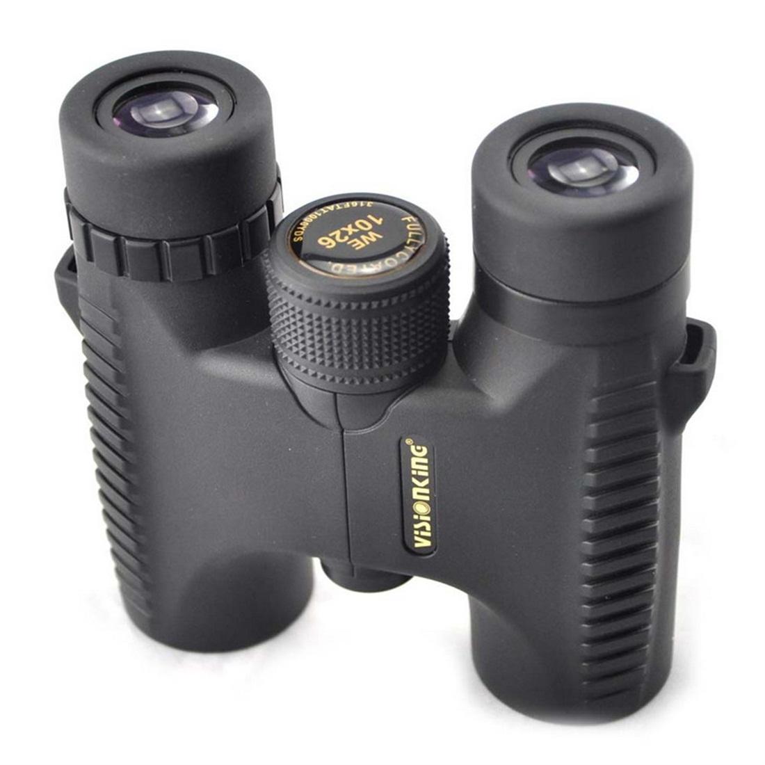 High-powered 10x26 Hunting Binoculars with Wide Angle Zoom