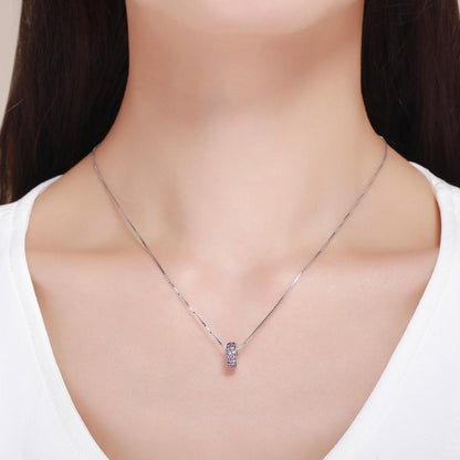 925 Sterling Silver Heartbeat Bead Pendant For Diy Bracelets And Necklaces