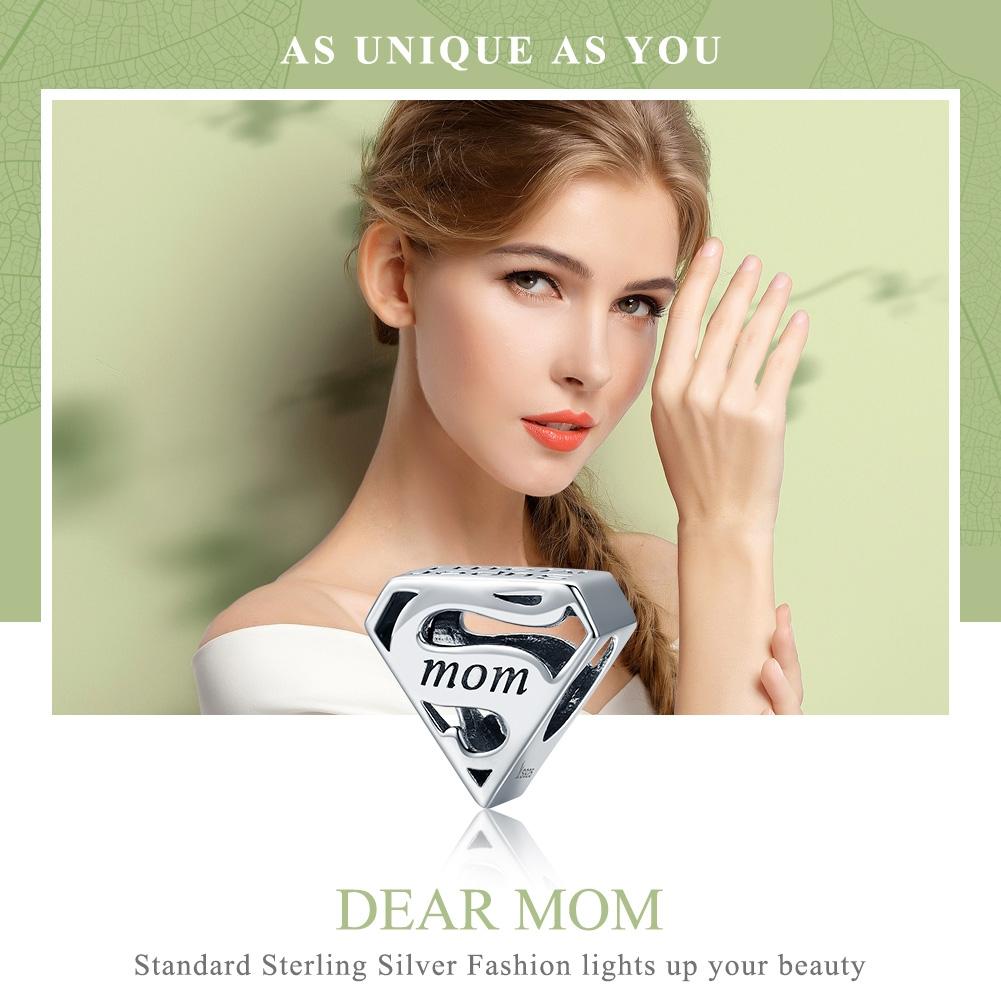 925 Sterling Silver Hollow Beads For Diy Bracelets Perfect Mother'S Day Gift