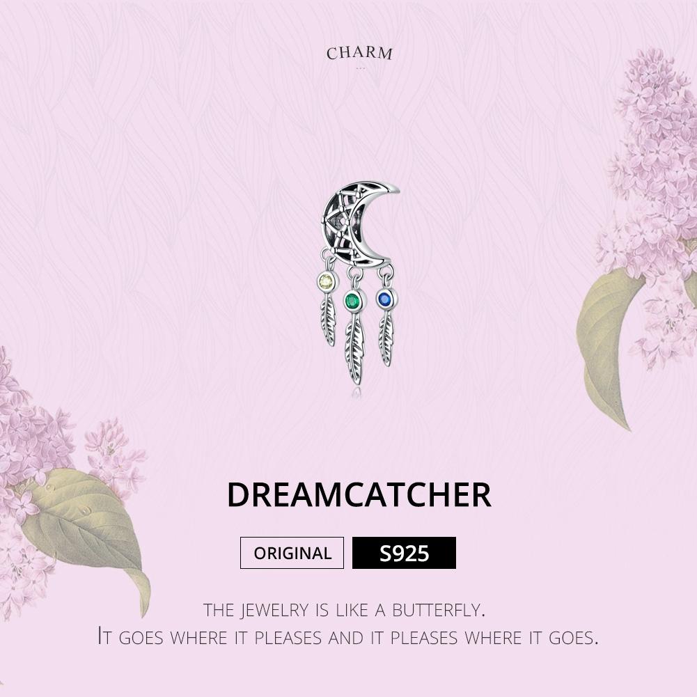 925 Sterling Silver Moon Beaded Bracelet Accessory