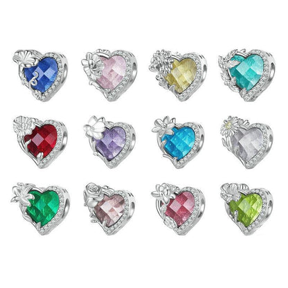 925 Sterling Silver June Birthstone Bracelet Bsc660 Beaded Love Pearl Accessory Style - June