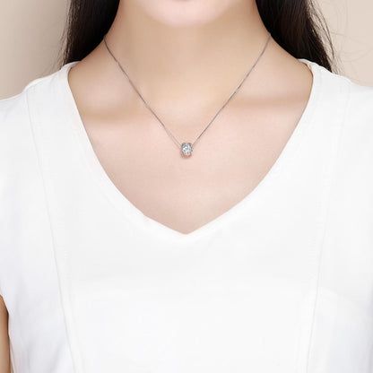 925 Sterling Silver Shiny Heart Beads For Diy Bracelets & Necklaces