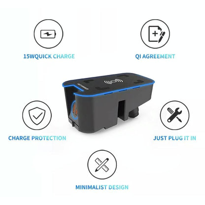 Wireless Charger for Volvo Xc60 / Xc90 - 15w