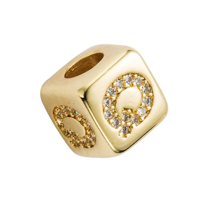 Brass Micro Inlaid Couple Red String Bracelet Diy Jewelry Style - Q