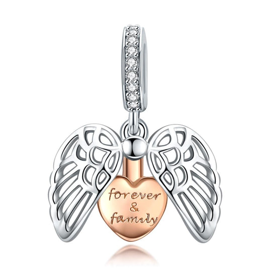 925 Sterling Silver Forever Home Charm For Diy Bracelets