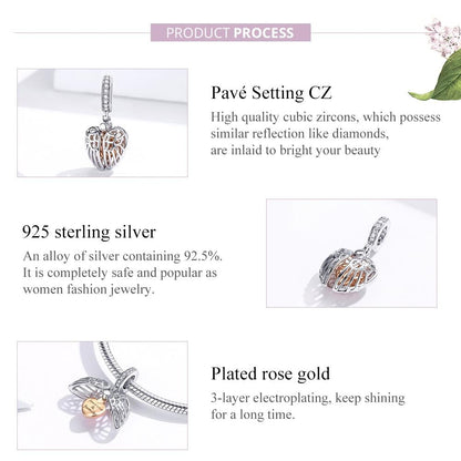 925 Sterling Silver Forever Home Charm For Diy Bracelets