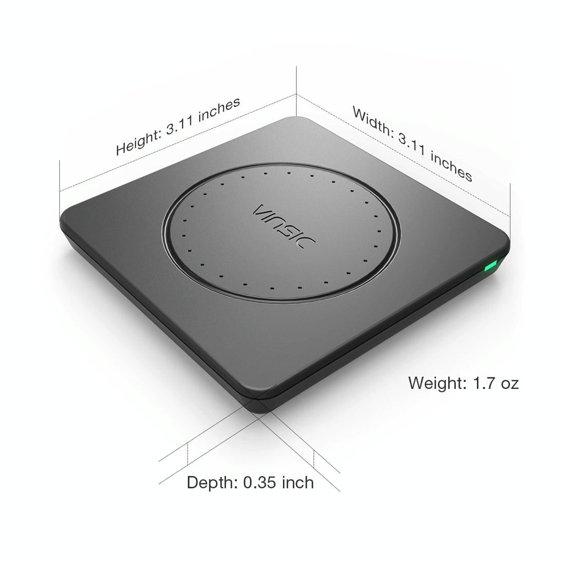 Portable Wireless Charger Pad 5V 1A Qi Standard