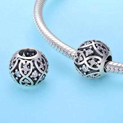925 Sterling Silver Stylish Beaded Bracelet Accessories