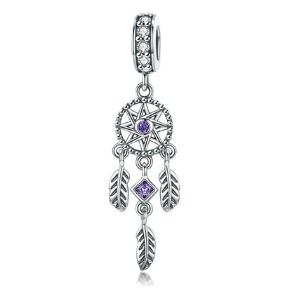 925 Sterling Silver Dream Catcher Bracelet Beads