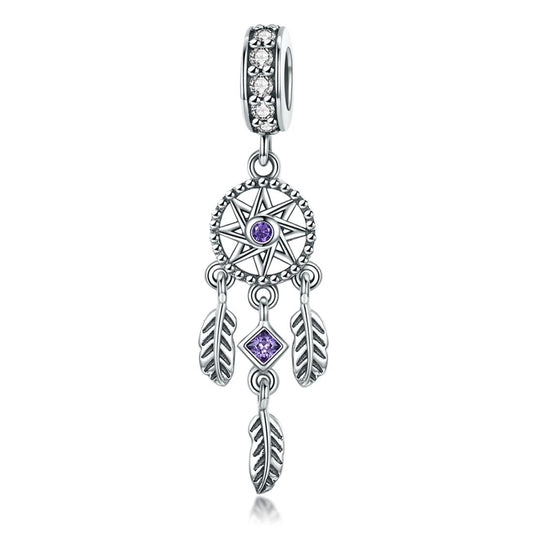 925 Sterling Silver Dream Catcher Bracelet Beads