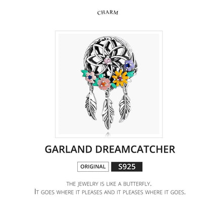 925 Sterling Silver Dream Catcher Bracelet / Necklace Beads