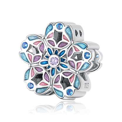 925 Sterling Silver Delicate Butterfly Bead For Bracelet / Necklace