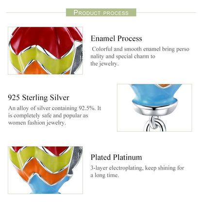 925 Sterling Silver Turkish Balloon Beads Necklace