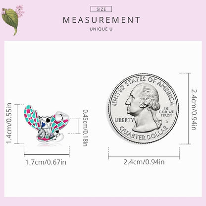 925 Sterling Silver Rabbit Ear Magic Hat Beads For Diy Bracelets & Necklaces