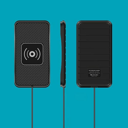 Fast Wireless Car Charger Anti Skid Qi Standard