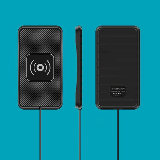 Fast Wireless Car Charger Anti Skid Qi Standard