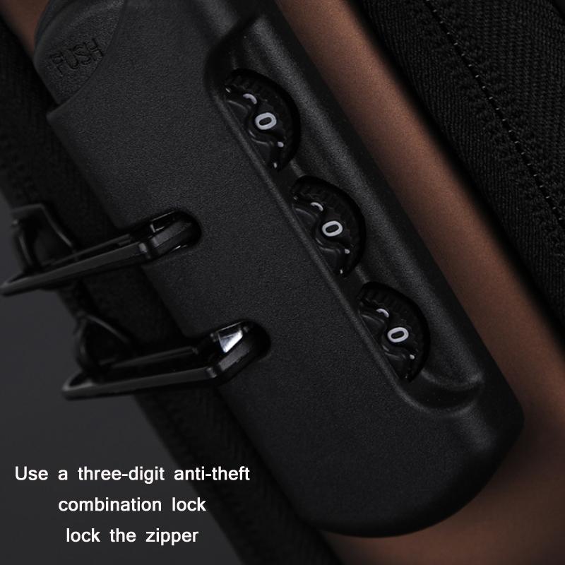 Waterproof Anti Theft Chest Bag For Men