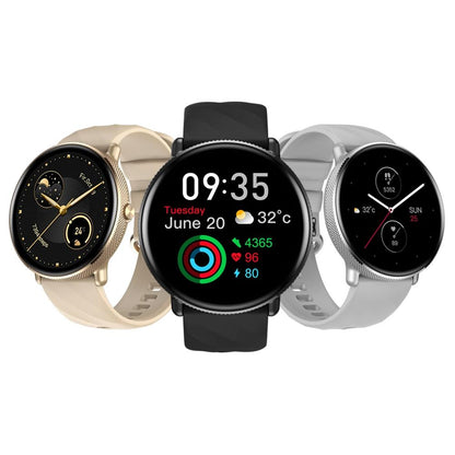 1.43 Inch Screen Voice Calling Smart Watch Support Heart Rate / Blood Pressure / Blood Oxygen - Black