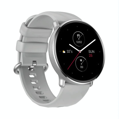 1.43 Inch Screen Voice Calling Smart Watch Support Heart Rate / Blood Pressure / Blood Oxygen - Black
