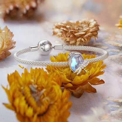 925 Sterling Silver Dragonfly Diy Beads