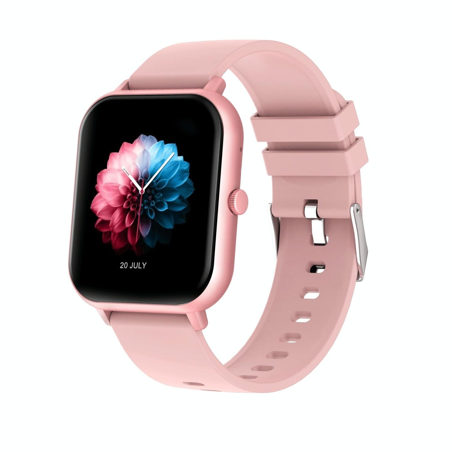 1.83 Inch Touch Screen Ai Voice Heart Rate / Blood Oxygen / Blood Pressure / Sleep Monitoring Bluetooth Smartwatch - Black