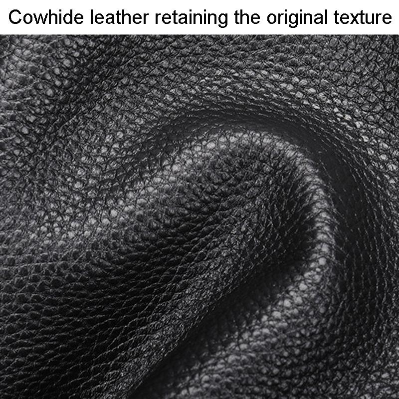 Multifunctional Leather Travel Bag - Large Capacity Single Shoulder - Black