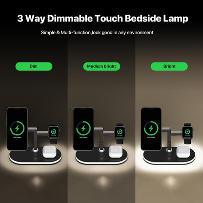 15W 3 In 1 Wireless Charger For Smartphone Iwatch Airpods