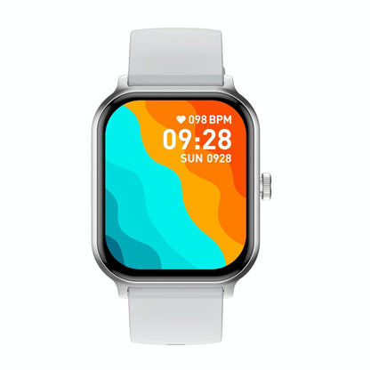 1.93 Inch Colour Screen Smart Watch Support Bluetooth Call / Health Monitoring - Black
