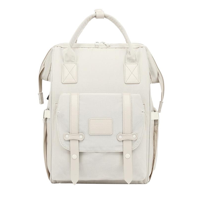 Convertible Diaper Bag Backpack for Baby Care - Grey