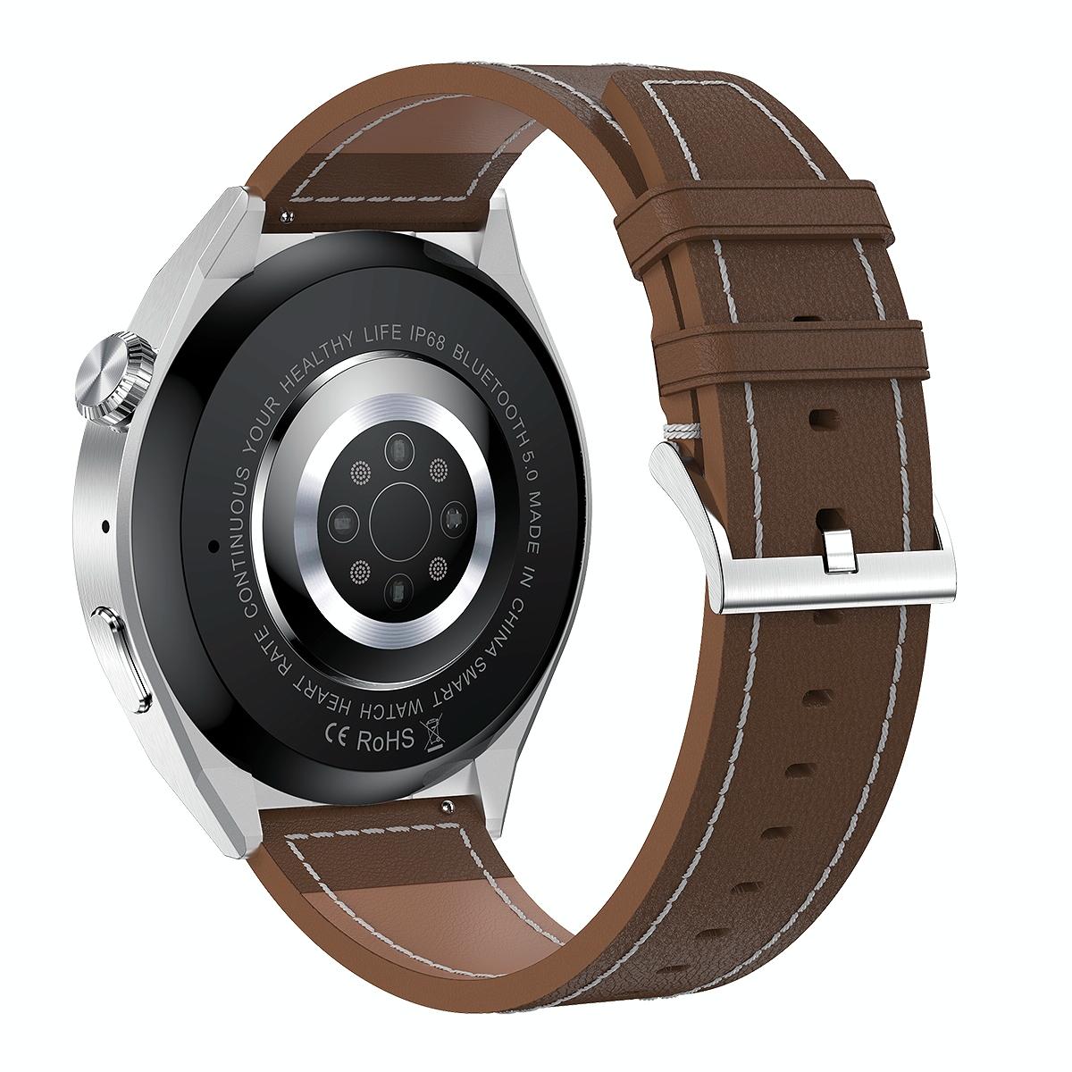 1.6 Inch Waterproof Smart Watch With Bluetooth Call & Nfc - Black