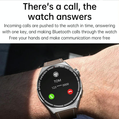 1.6 Inch Waterproof Smart Watch With Bluetooth Call & Nfc - Black