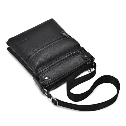 Retro Men's Crossbody Bag Black