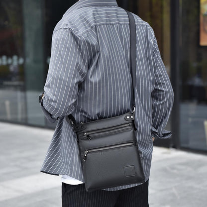 Retro Men's Crossbody Bag Black