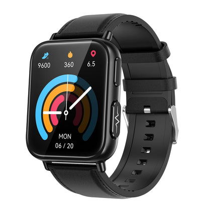1.91 Inch Waterproof Smart Watch With Ai Diagnosis & Health Monitoring - Black