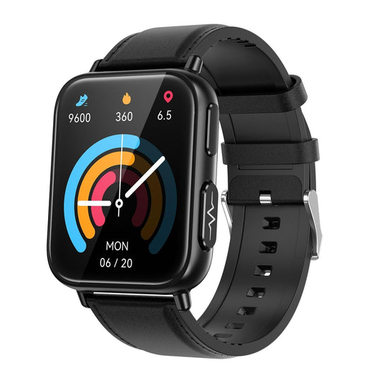 1.91 Inch Waterproof Smart Watch With Ai Diagnosis & Health Monitoring - Black