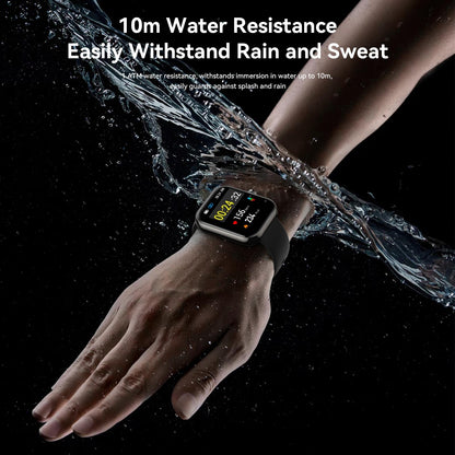 1.96 Screen Inch Smart Watch With Bt Call & Heart Rate - Rose Gold